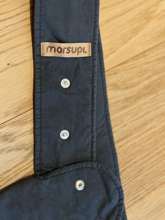 Sistem de purtat Marsupi 0-12 luni, gri antracit, marimea L