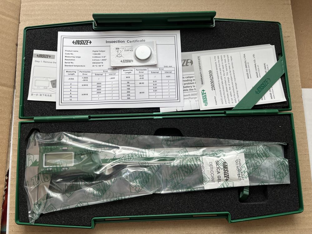 Дигитален шублер INSIZE 0-200mm