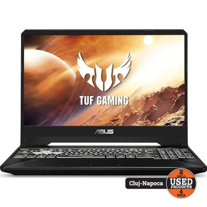 Laptop ASUS TUF FX505D, Ryzen5 3550H, 16RAM, GTX 1650 |UsedProducts.ro