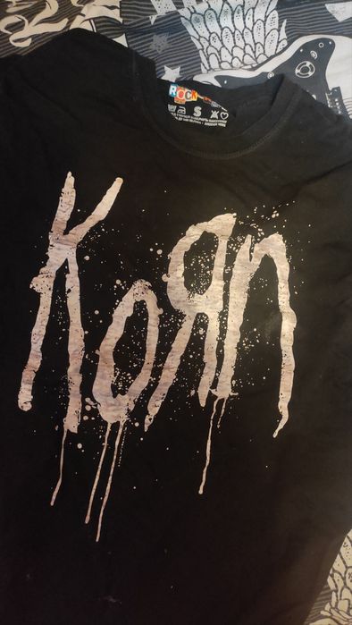 Футболки с метал группами рок Korn, Celtic frost, Venom