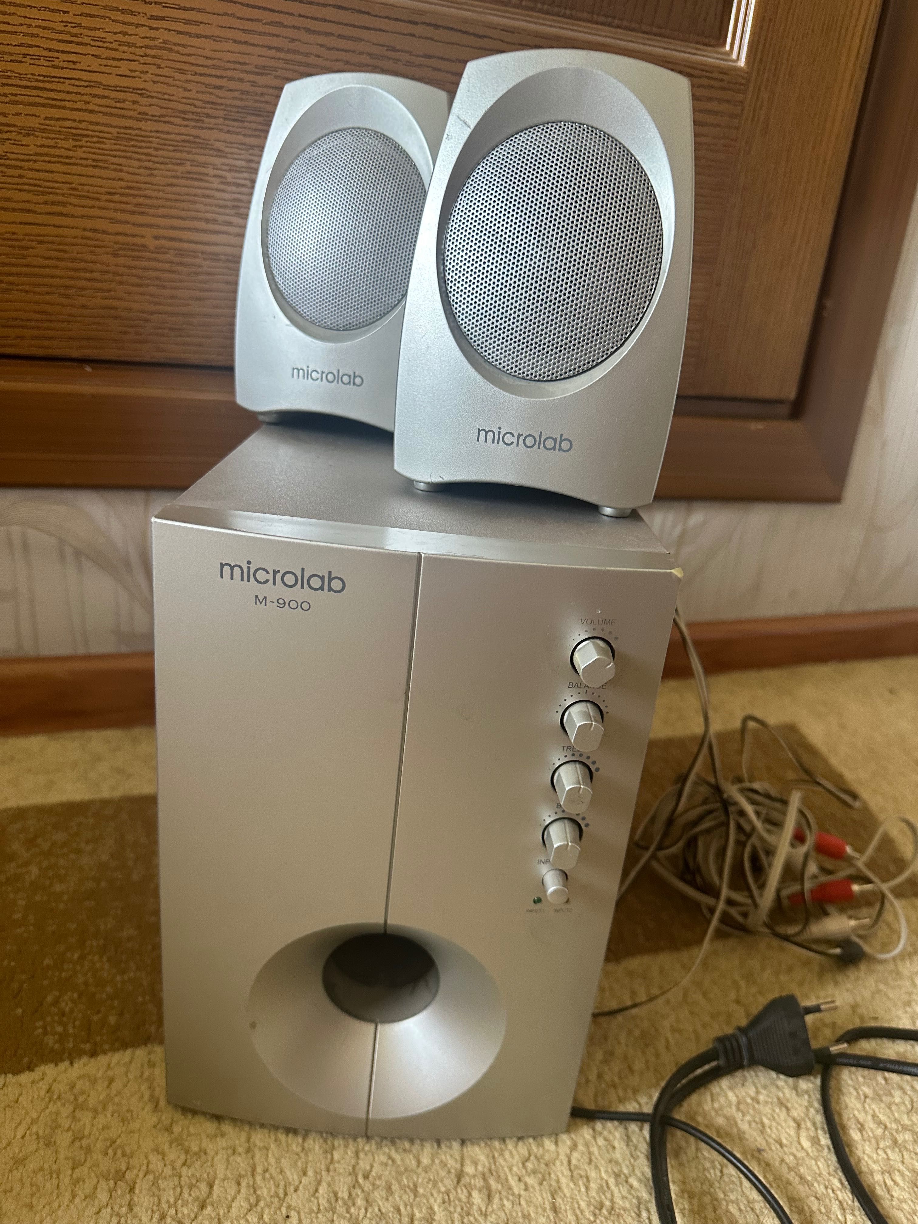 Саб буфер и Колонки microlab