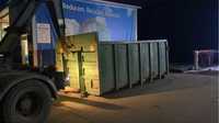 Demolari container-bena detasabil pentru moloz gunoi transport utilaj