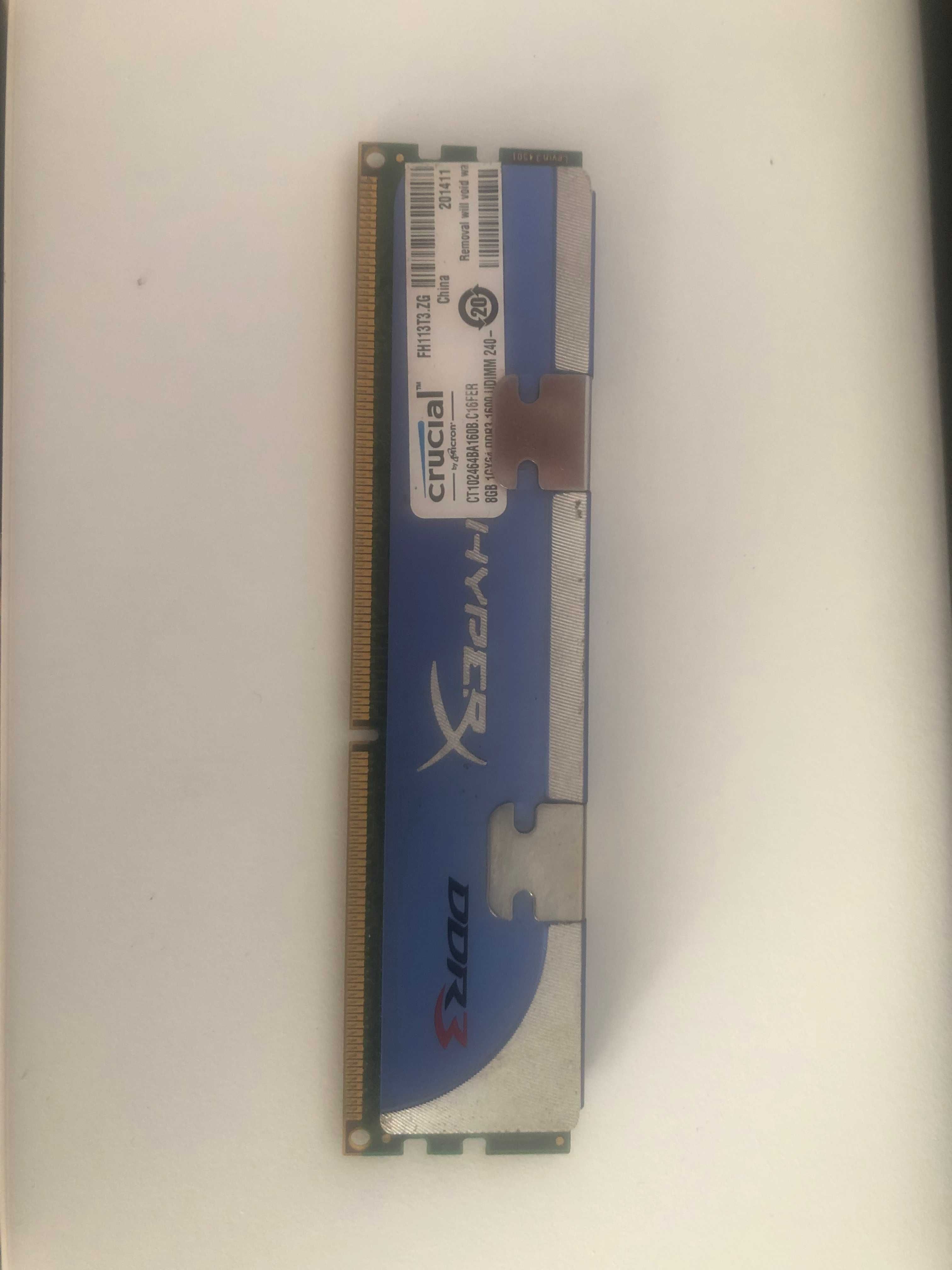 Memorie PC 8Gb DDR3 Kingston Hyperx