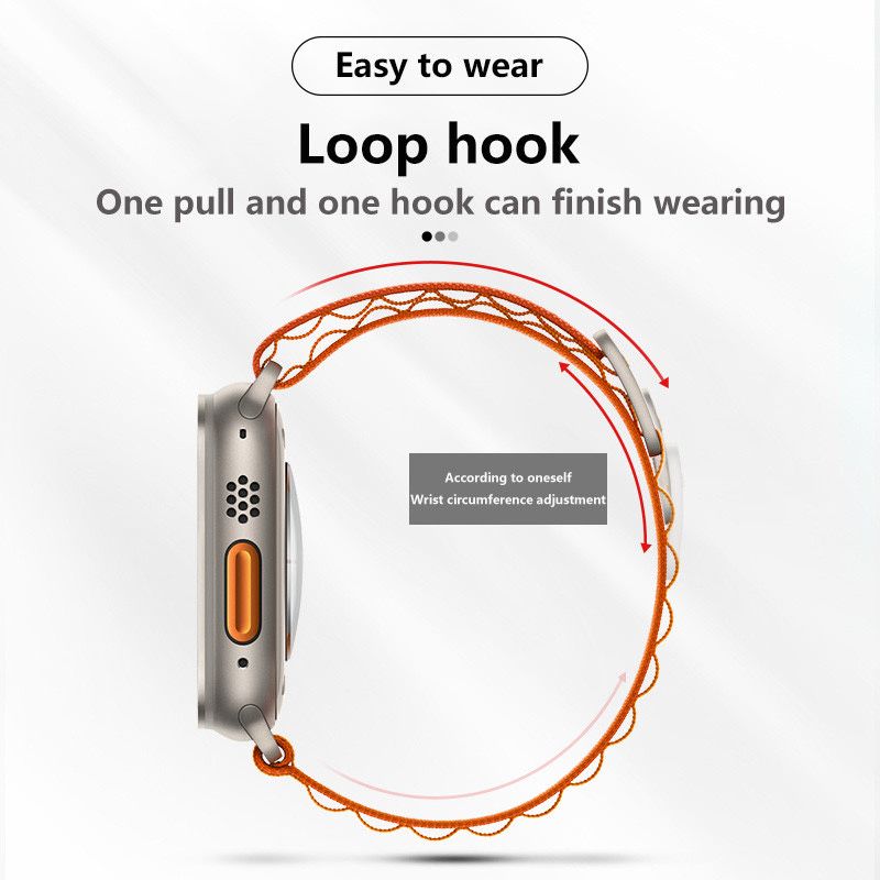 Curea Alpine Loop Apple Watch (orice model mai nou de 5) ULTRA