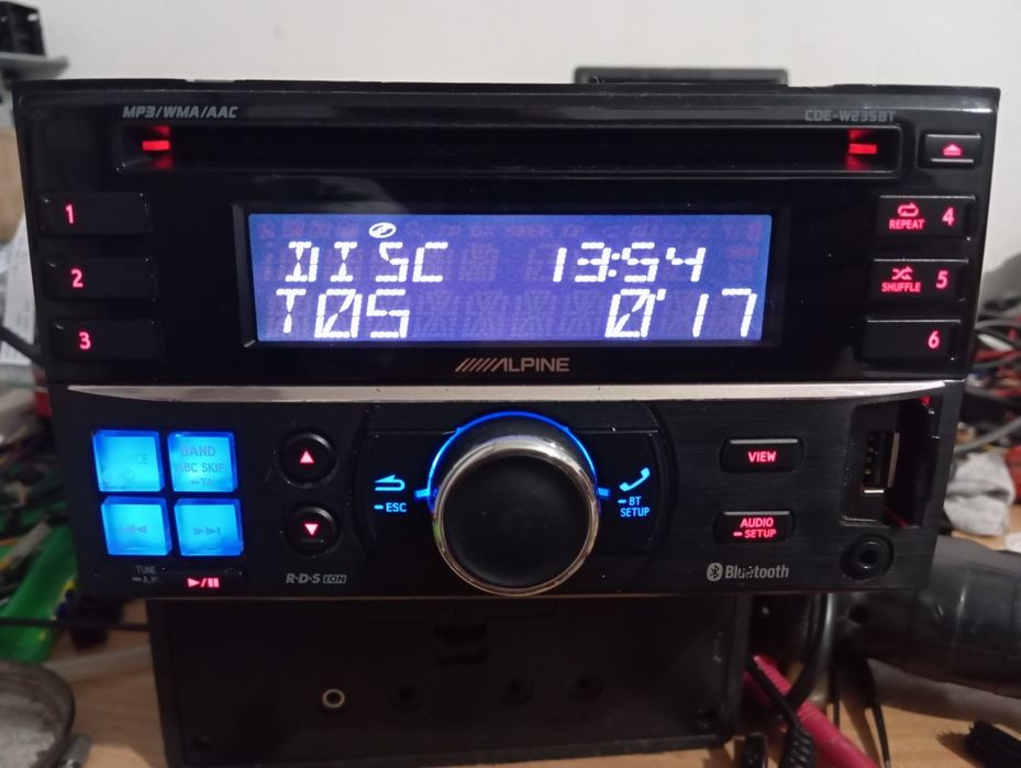 Radio Cd auto Alpine 2Din