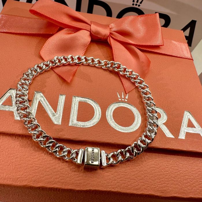 Bratara Pandora Argint Gold Noua Marimea 18Cm