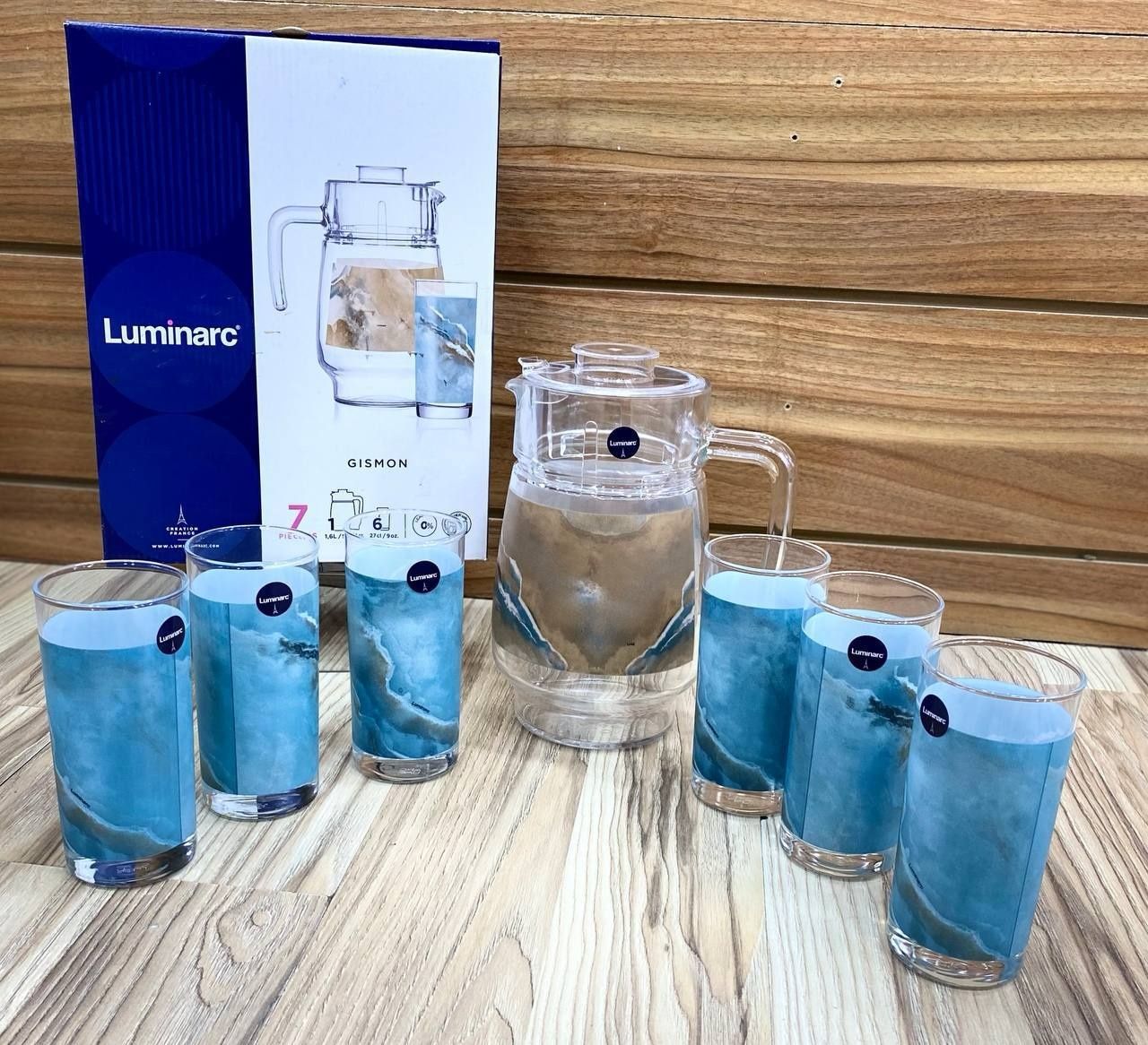 Luminarc 6+1. Grafin bakal