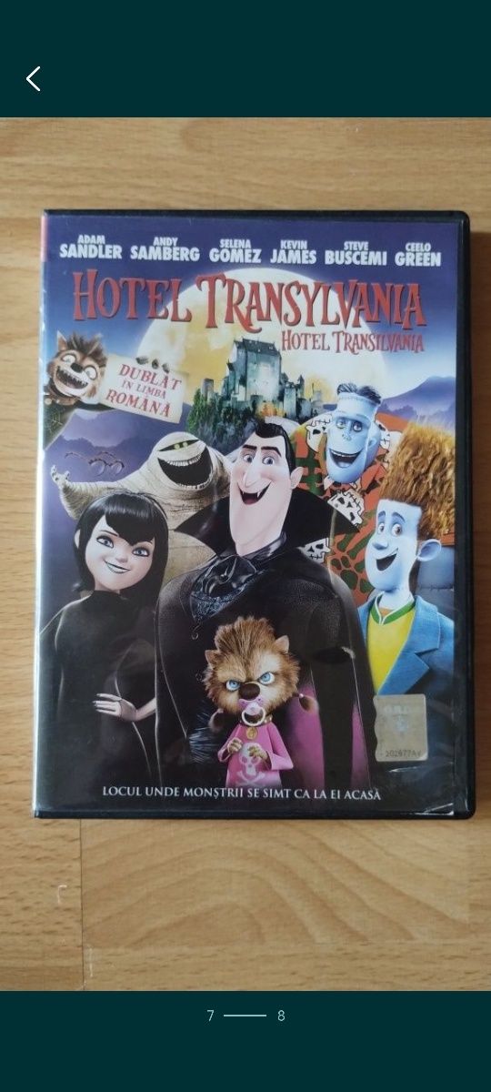 Lot 5 DVD uri pentru copii