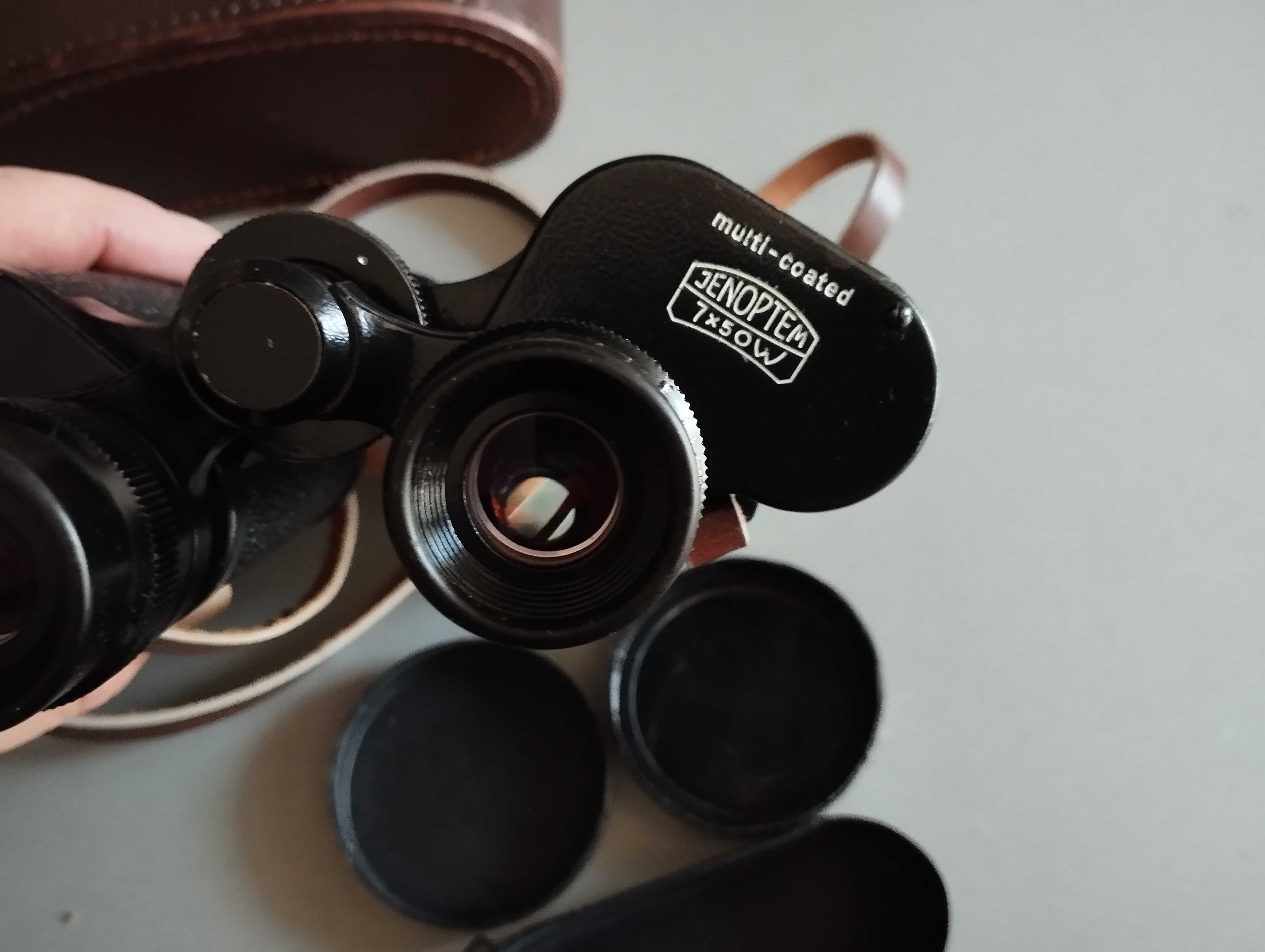 ТОП Бинокъл Carl Zeiss Jena-.-Jenoptem MULTI-COATED-7х50W-ГДР