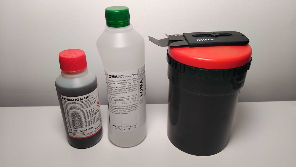 Tanc/borcan developare film cu spire incluse - Fomadon R09, Kaiser