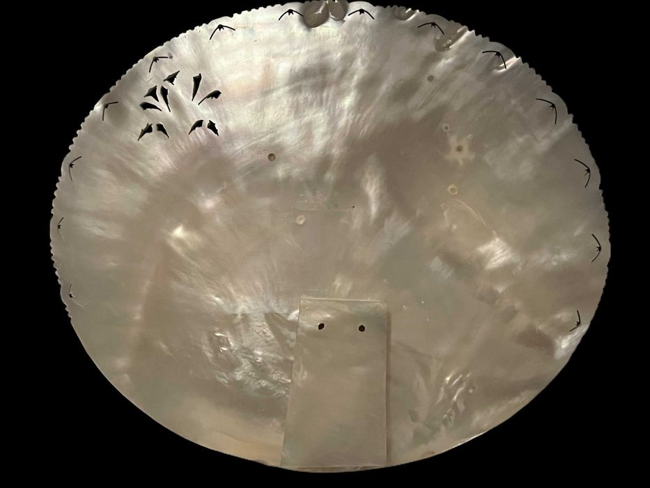 icoana tablou sculptura diorama placheta sidef art bieder rococo