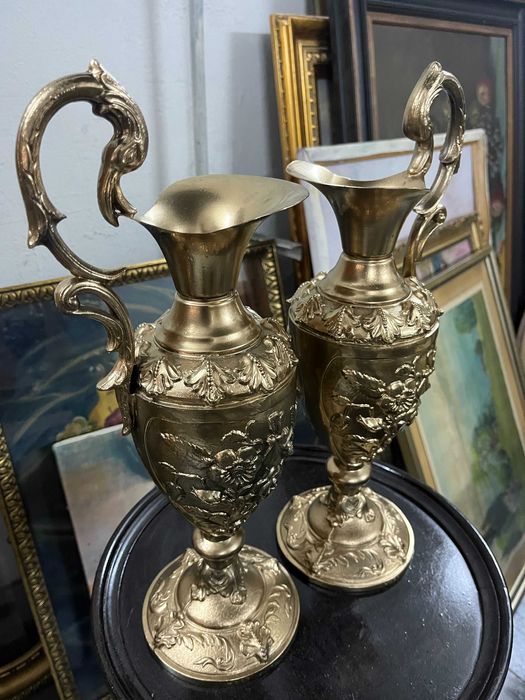 Carafe metalice,Baroc!