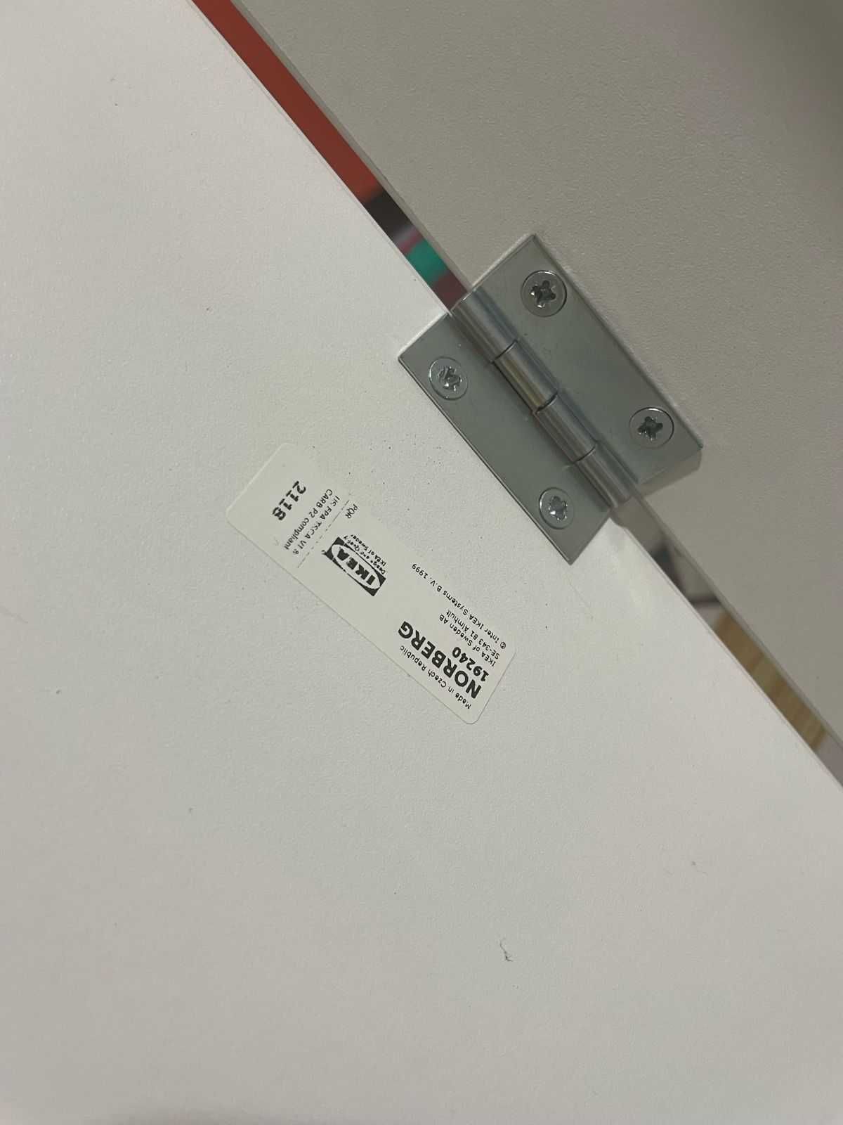 Стол откидной IKEA Norberg Норберг белый