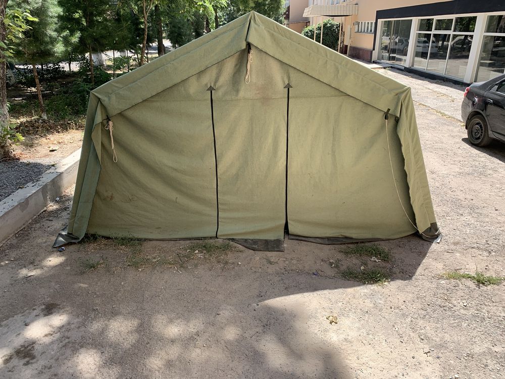 Палатка брезентовая модель Памир 10