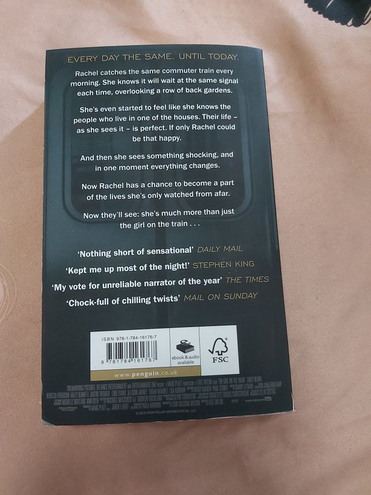The girl on the train - Paula Hawkins