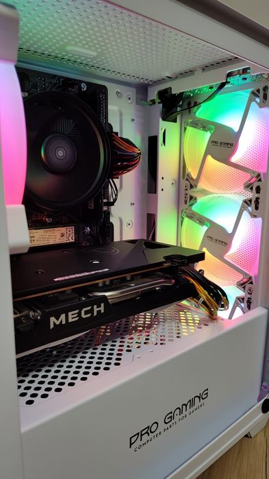 Pc gaming nou Rx 6600/Ryzen 5 5600/16gb ram Gta V Fortnite Cs 2