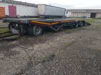 Platforma trailer transportor camioane utilaje  3axe