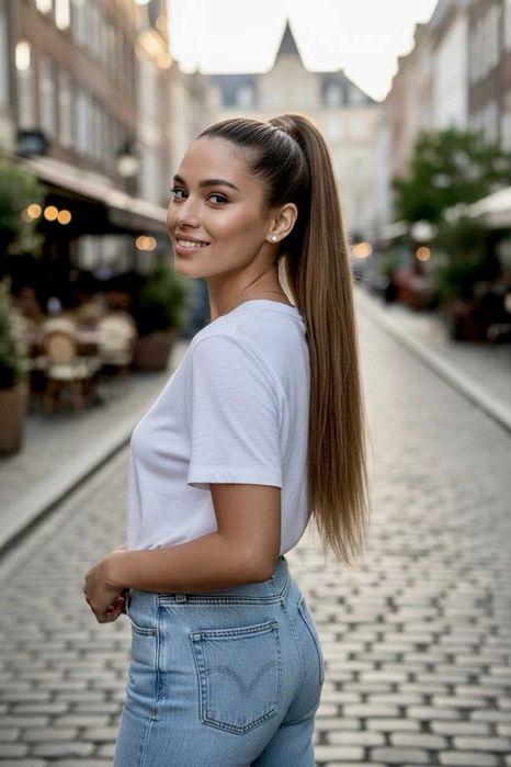 PREMIUM - Луксозни опашки с мрежа и ластик