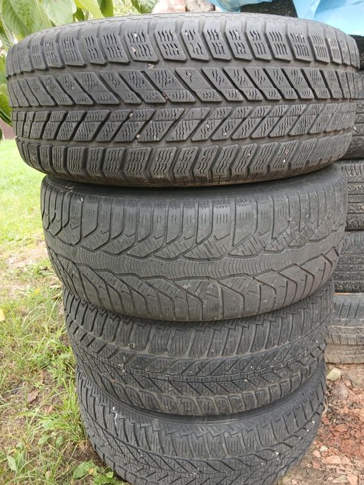 Genti bmw originale R16 cu cauciucuri de iarna