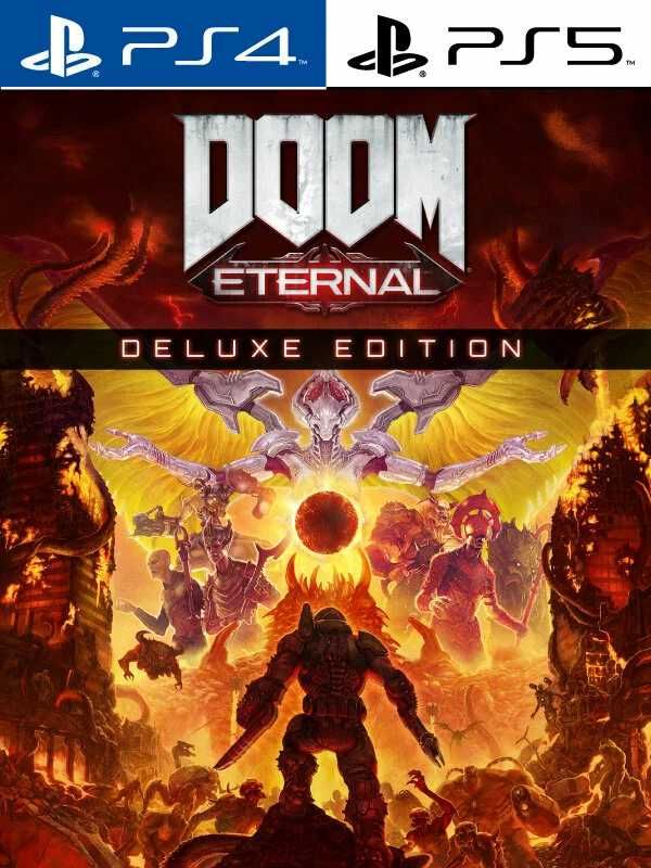DOOM Eternal Deluxe Edition PS4/PS5 Цифровая версия