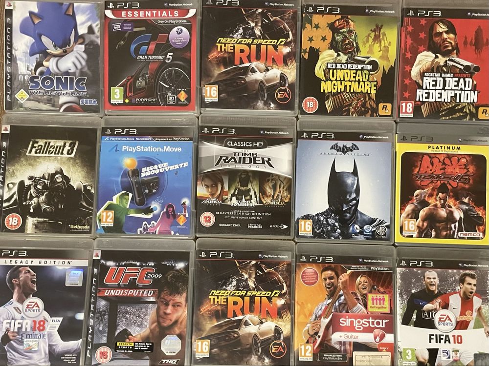 Ps3 playstation 3 gta minecraft sb1 si multe alte titluri de top