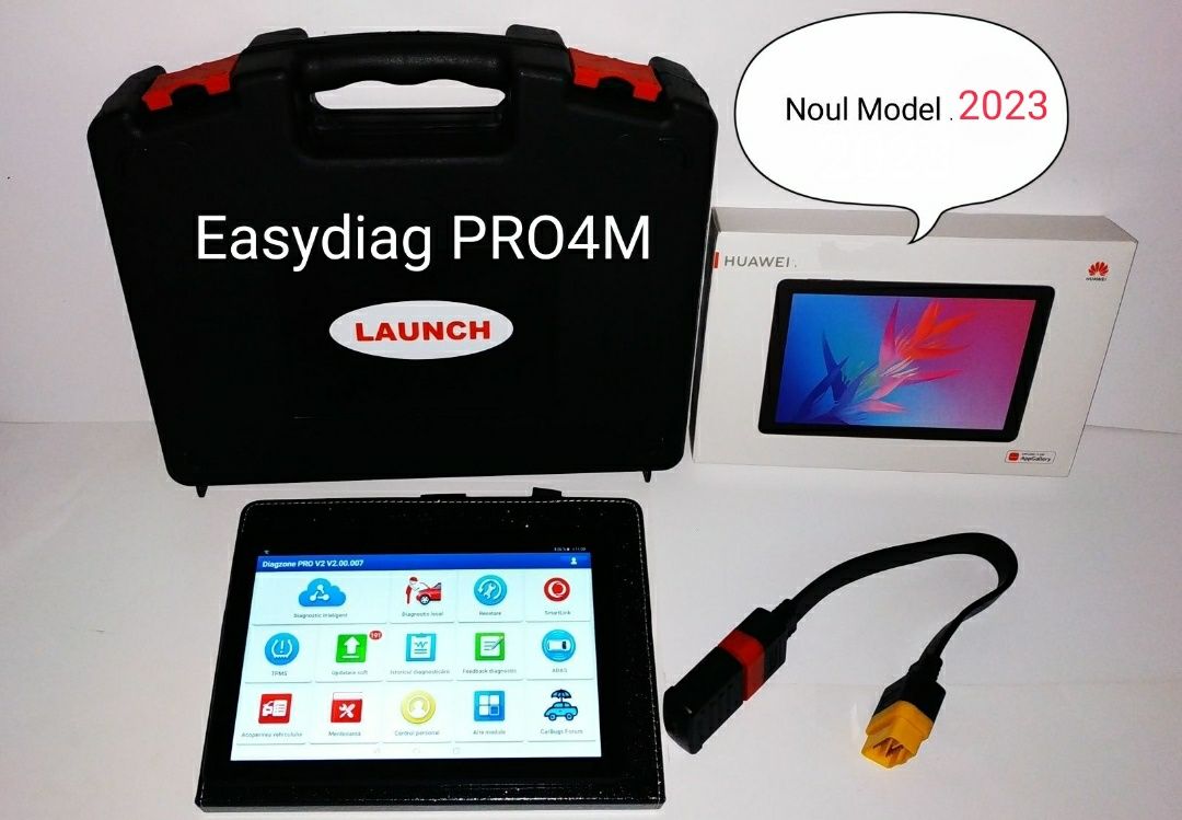 Kit Launch Easydiag PRO4M Tableta 10.1" Tester Auto Profesional Multim