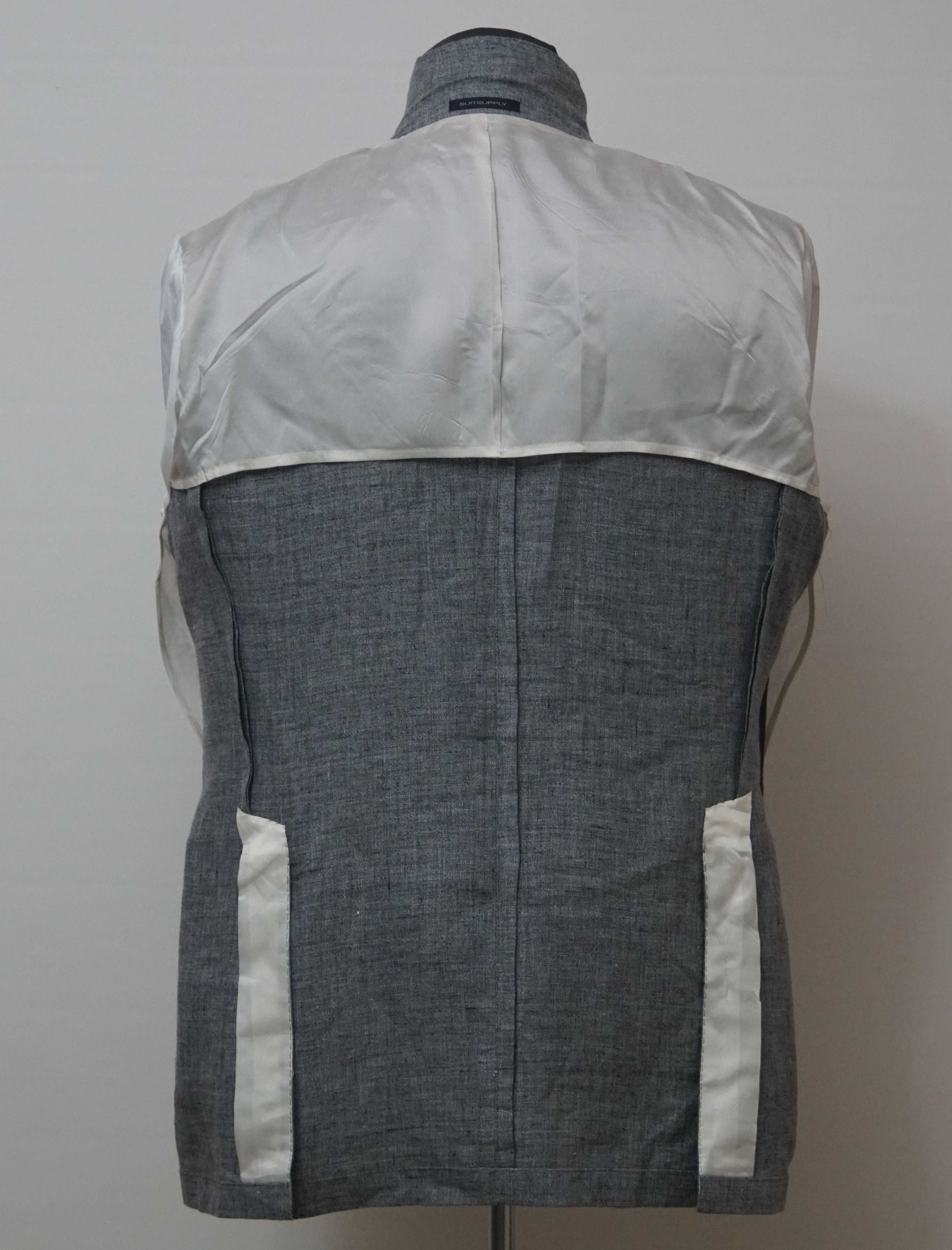 Sacou Suitsupply Havana Patch din in marimea 52