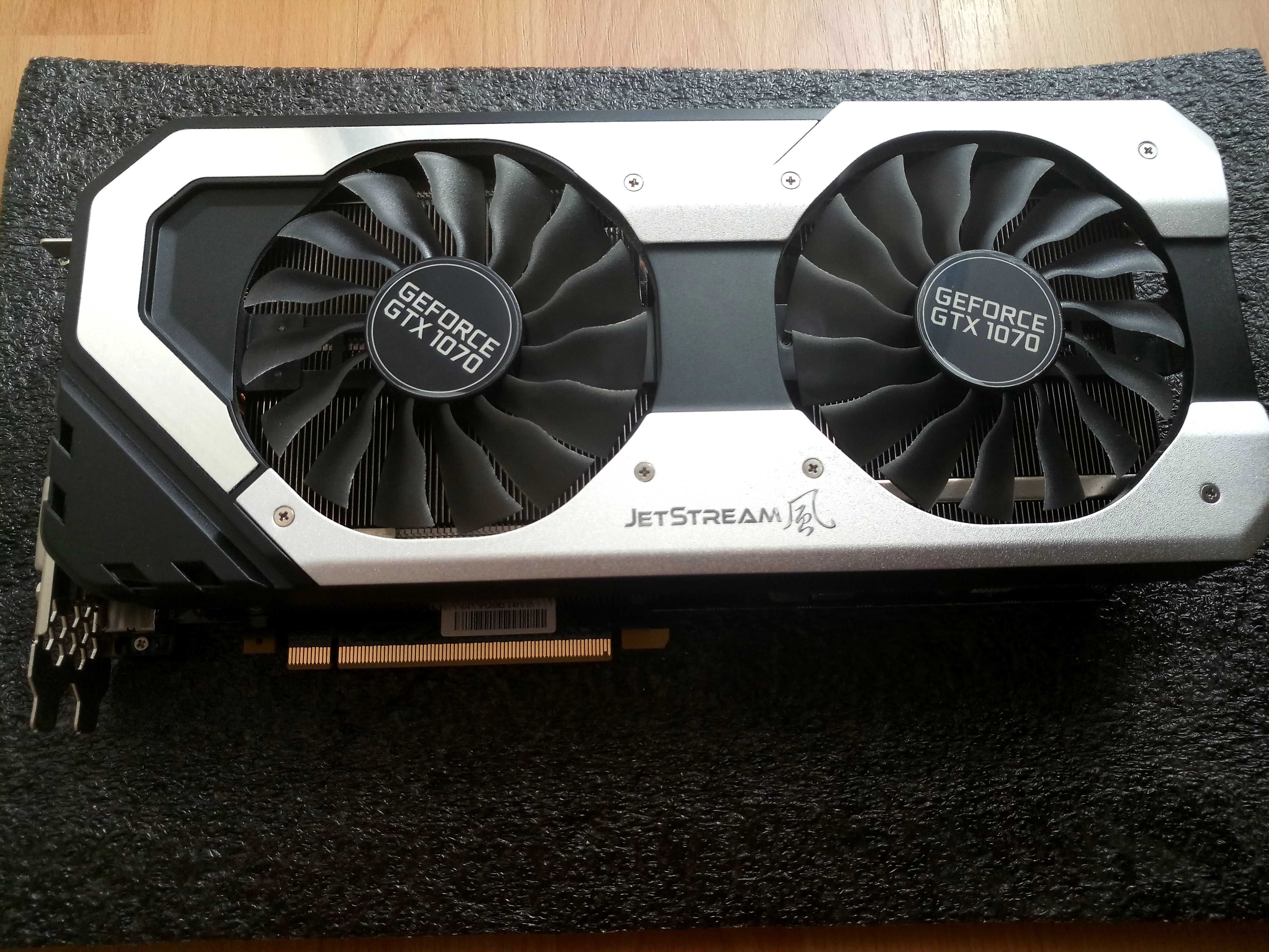 Видео карта Palit GeForce® GTX 1070 Super JetStream 8GB GDDR5