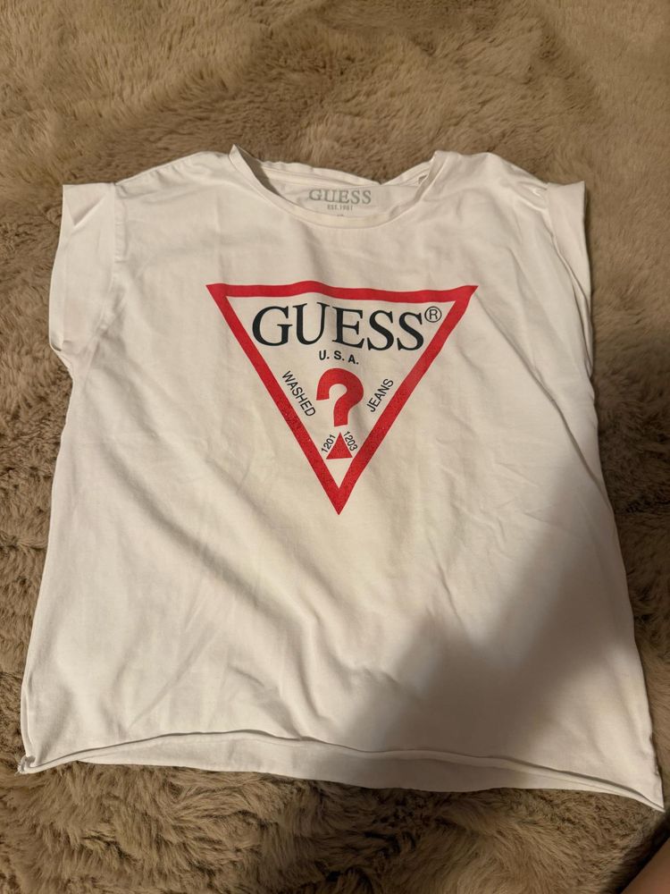 Tricou Guess alb