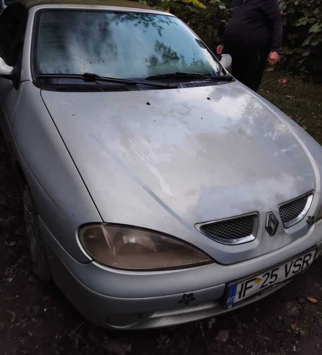 Renault Megane Cabrio, benzina, gri, decapotabil, stare buna