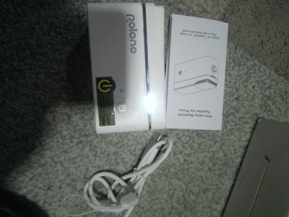 Mini imprimanta pentru etichete cu bluetooth nou