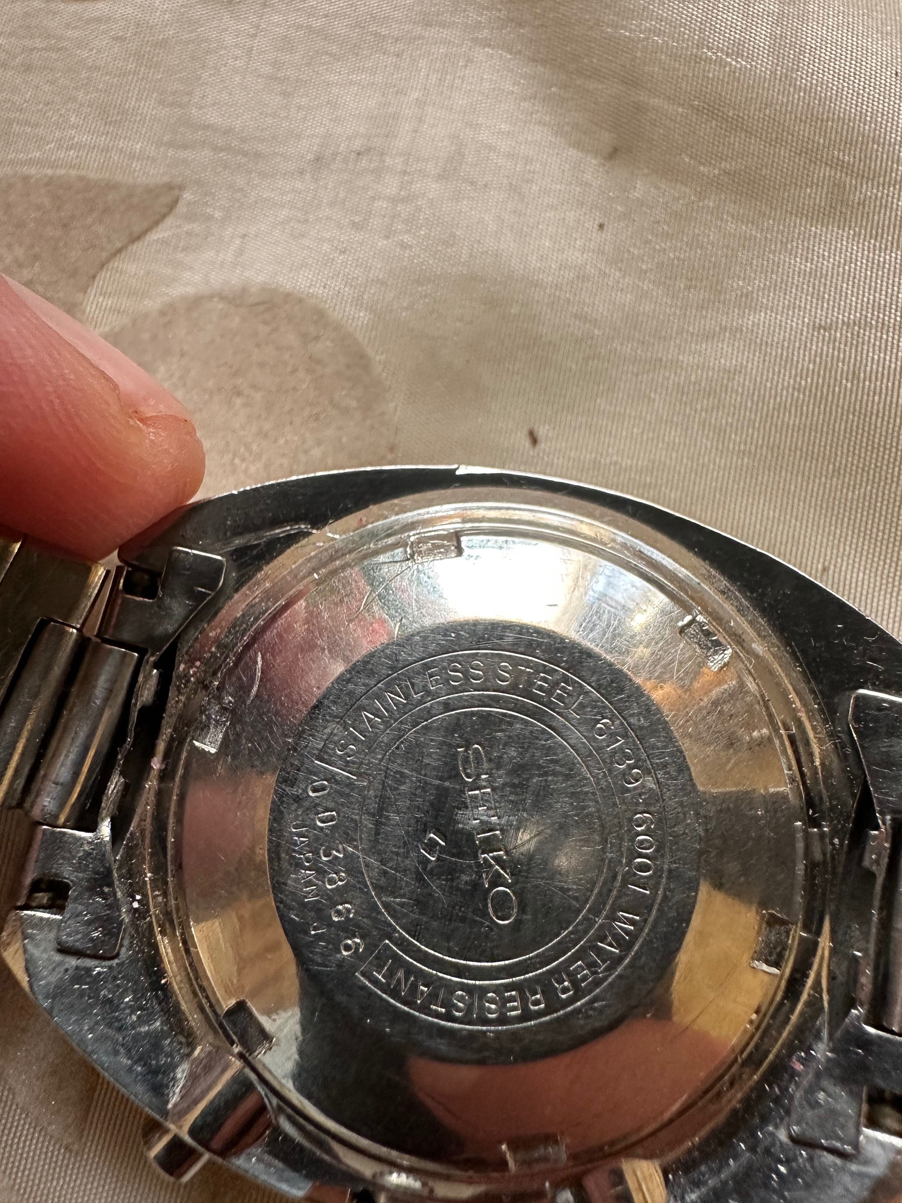 Seiko Pepsi Сейко хронограф мъжки часовник от 70те