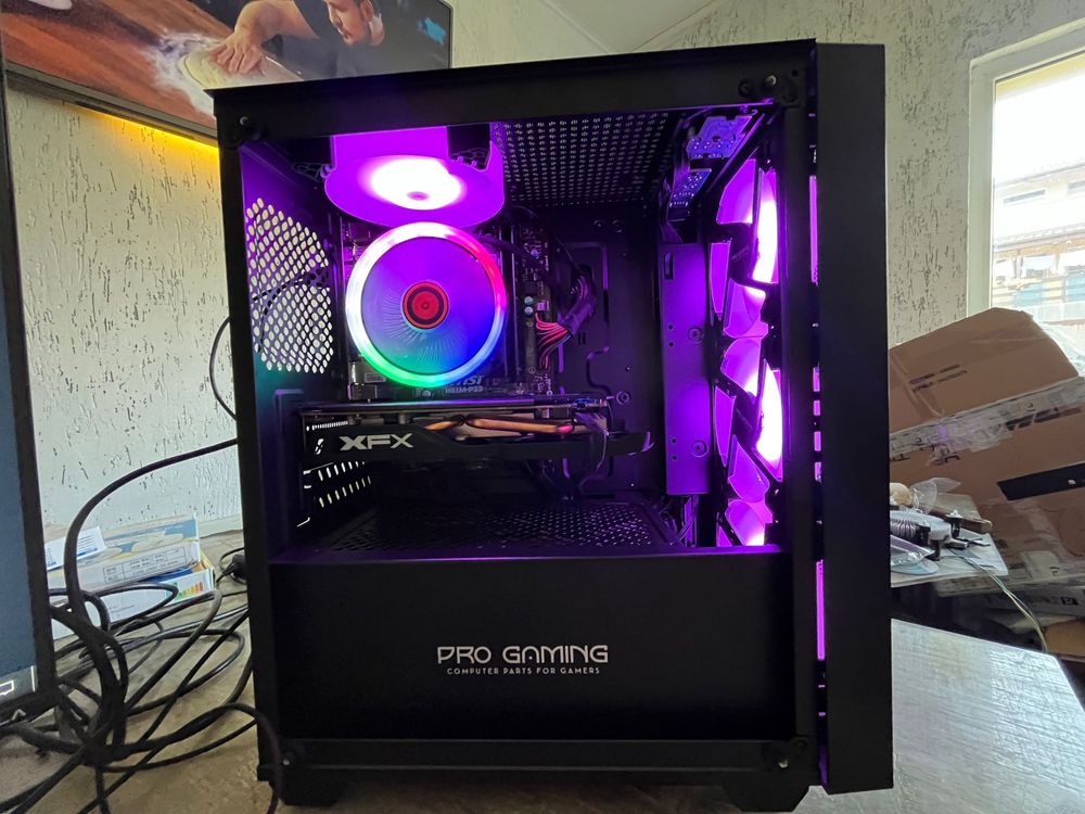 Unitate pc gaming i7 16gb ram ssd si hdd video 8gb