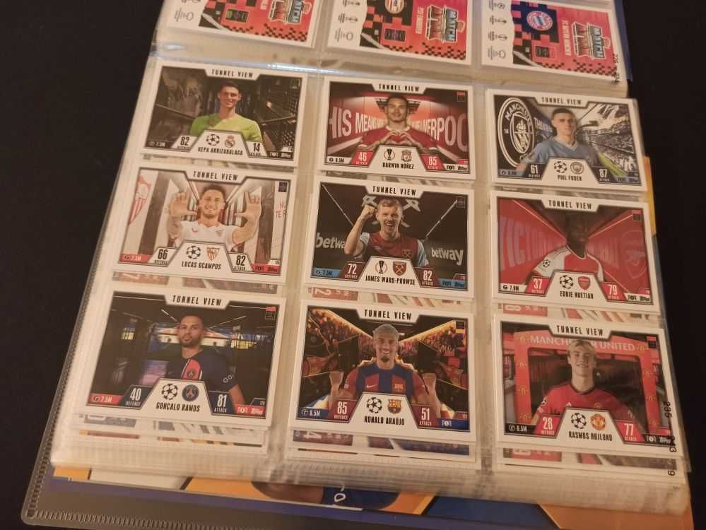 Album Topps Match Attax UCL 2024 Extra + 15 subseturi complete