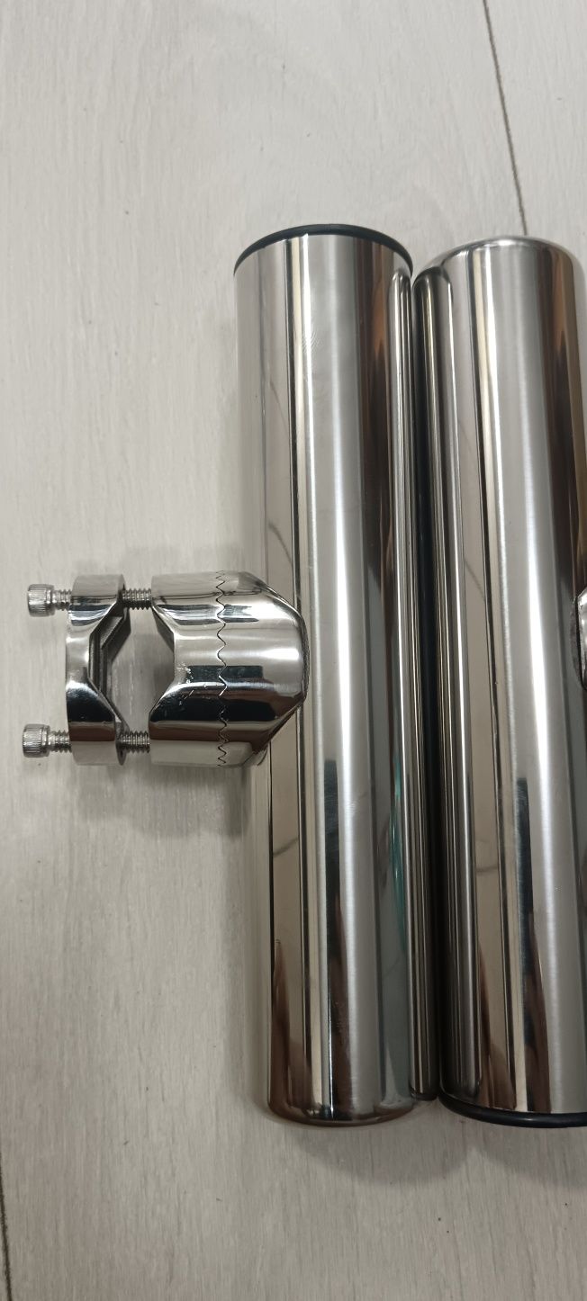 Set 2 suporți inox lansete barcă