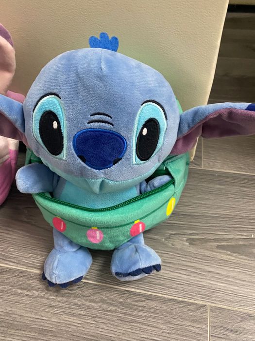 Stitch albastru și stitch roz