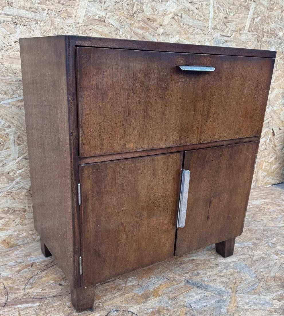 Comoda Vintage din lemn masiv cu pick-up si spatii pentru vinil