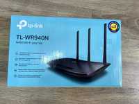 TP-LINK Wi-Fi роутер N450 TL-WR940N как новый 2,4 герц + 1 в подарок