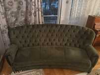 canapea living verde velvet