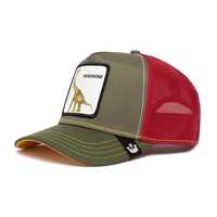 Sapca Goorin Brothers Trucker Thunder Lizard Herbivore Verde