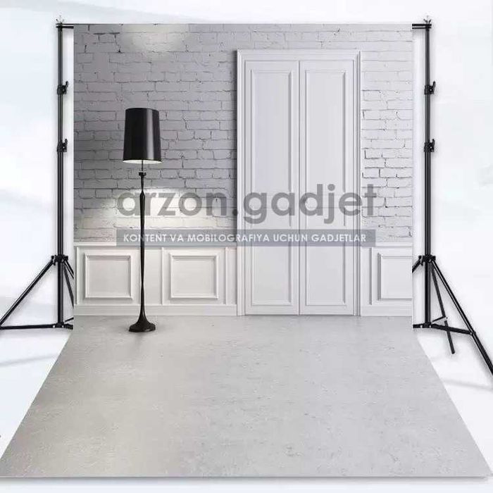 Tayor Fotofon + Fon ushlagich 2x2 | Готовый фотофон + фон стойка 2х2