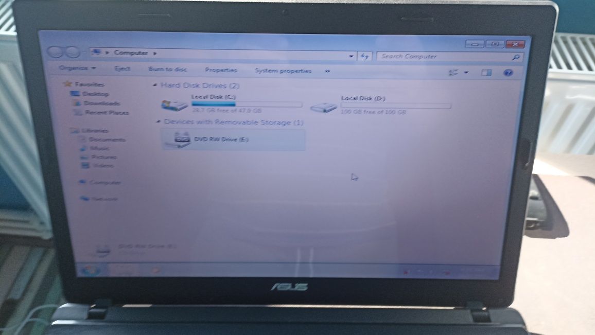 Laptop Asus X54L i3 gen2 4 GB ram HDD 160 baterie 2h DVD-RW