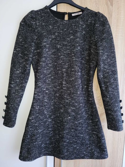 Мини рокля в тъмносиво