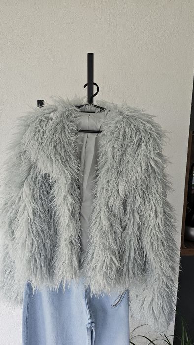 Дамско пухкава палто