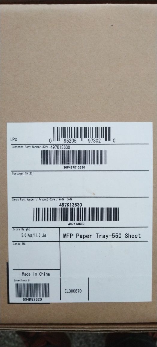 Xerox Work center 3615