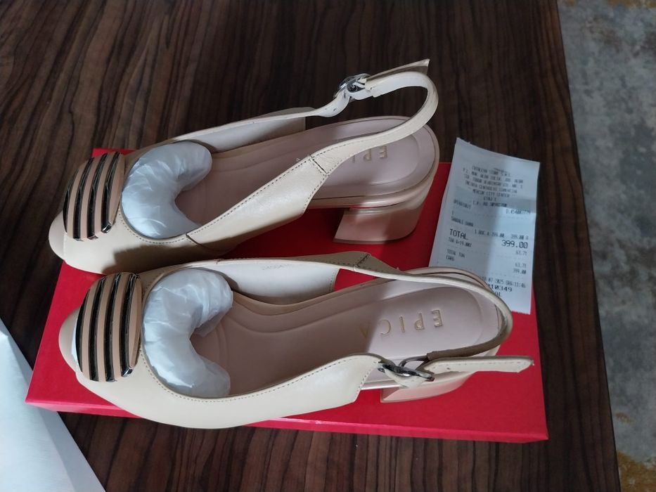 Sandale Epica piele naturala elegante NOI