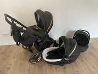 Vand carucior Krausman 3 in 1 modelul Mirage Gold