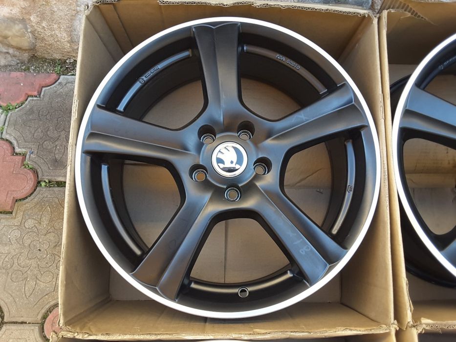 jante aliaj 18; 5x112; Skoda Kodiaq, Karoq, Superb, Octavia 3,4, Scout