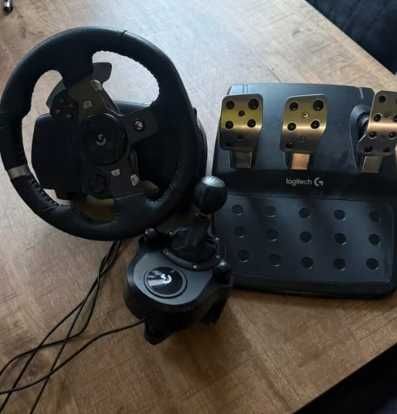 Logitech g920 с педали и лост