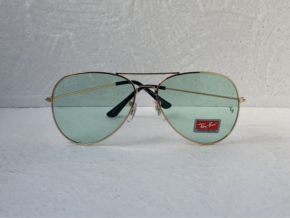 Ray Ban Прозрачни Мъжки Дамски слънчеви очила авиатор 3025 -3026 4 цвя